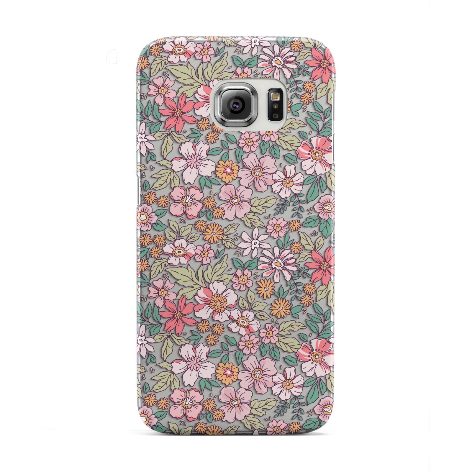 Small Floral Pattern Samsung Galaxy S6 Edge Case