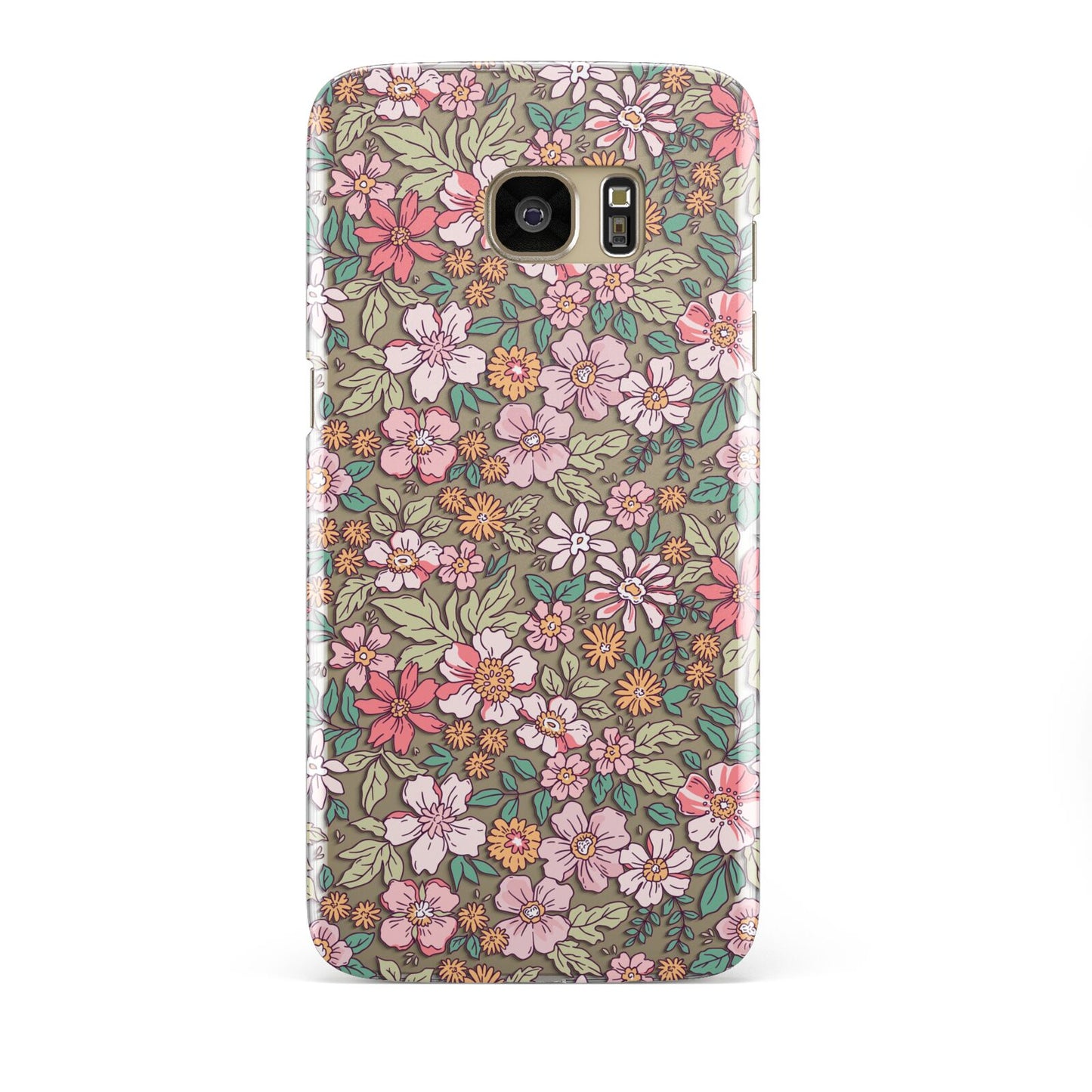 Small Floral Pattern Samsung Galaxy S7 Edge Case