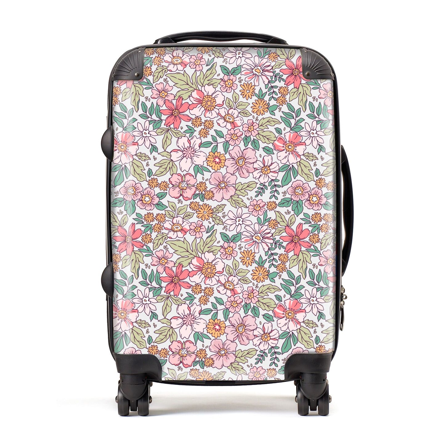Small Floral Pattern Suitcase