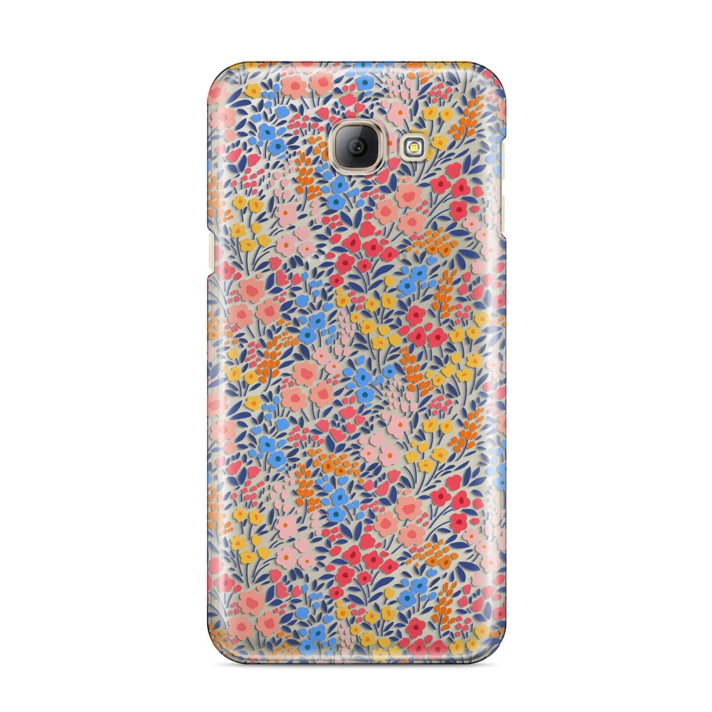 Small Flowers Samsung Galaxy A8 2016 Case