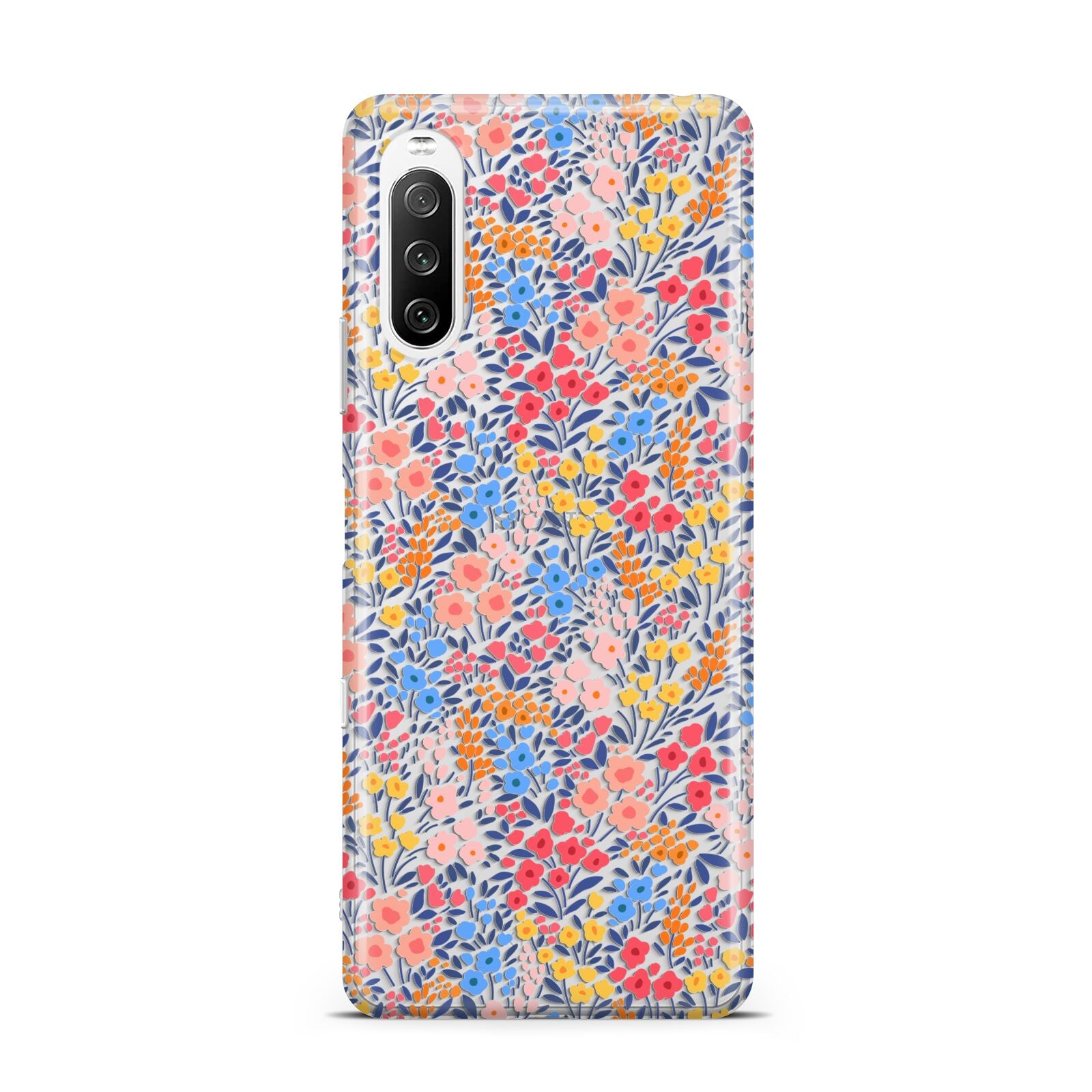 Small Flowers Sony Xperia 10 III Case