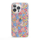 Small Flowers iPhone 13 Pro Clear Bumper Case