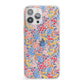 Small Flowers iPhone 13 Pro Max Clear Bumper Case