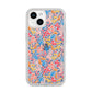 Small Flowers iPhone 14 Clear Tough Case Starlight