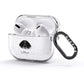 Small Munsterlander Personalised AirPods Glitter Case 3rd Gen Side Image