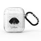Small Munsterlander Personalised AirPods Glitter Case