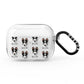 Smooth Collie Icon with Name AirPods Pro Clear Case