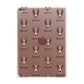 Smooth Collie Icon with Name Apple iPad Rose Gold Case