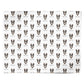 Smooth Collie Icon with Name Personalised Wrapping Paper Alternative