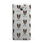 Smooth Collie Icon with Name Samsung Galaxy A7 2015 Case