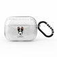 Smooth Collie Personalised AirPods Pro Glitter Case