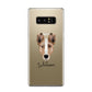 Smooth Collie Personalised Samsung Galaxy Note 8 Case