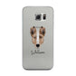 Smooth Collie Personalised Samsung Galaxy S6 Edge Case