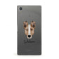 Smooth Collie Personalised Sony Xperia Case