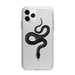Snake Apple iPhone 11 Pro in Silver with Bumper Case