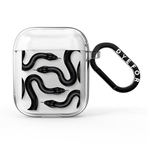 Snake Pattern AirPods Case