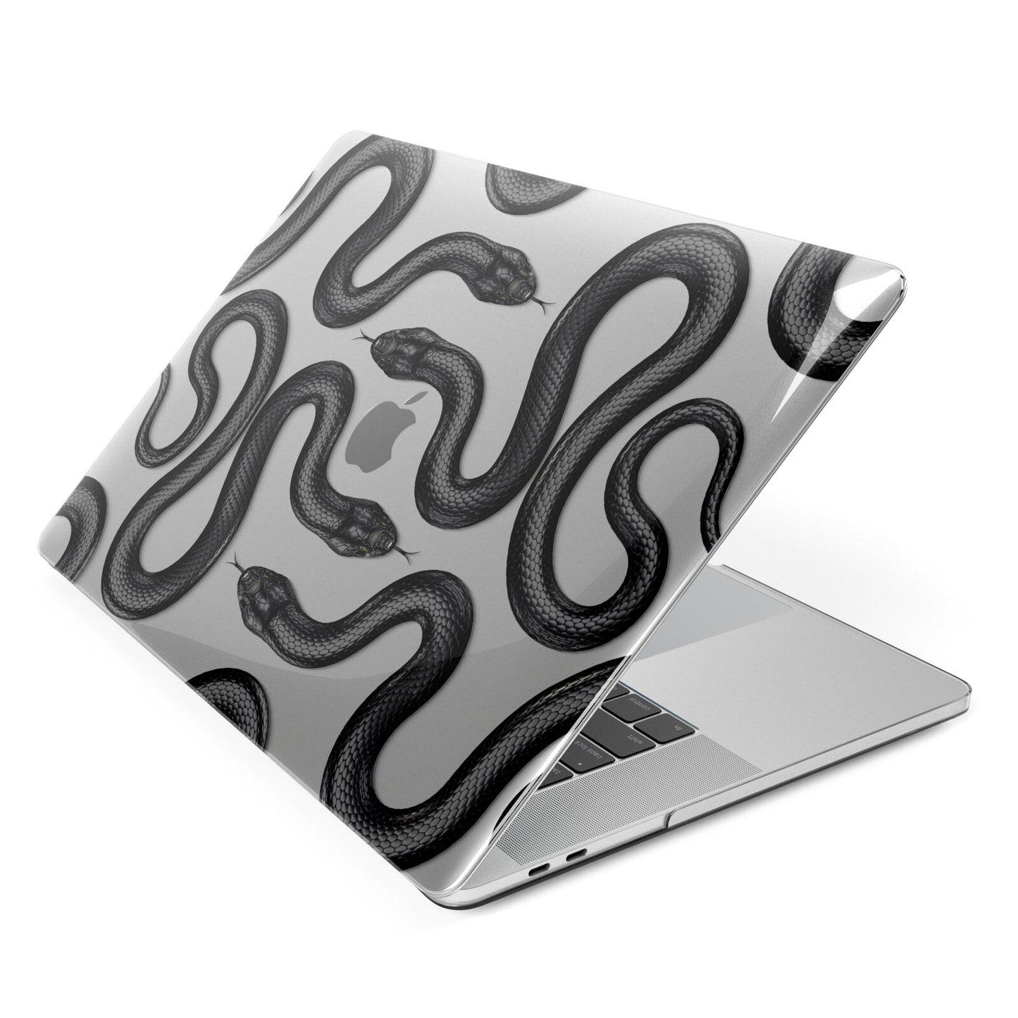 Snake Pattern Apple MacBook Case Side View