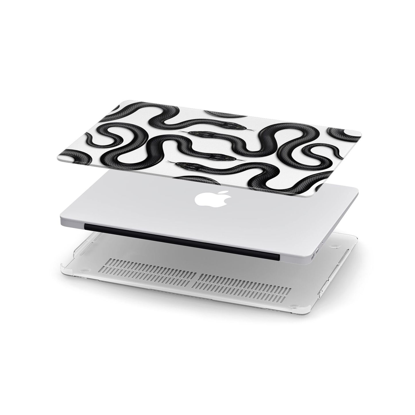 Snake Pattern Apple MacBook Case in Detail