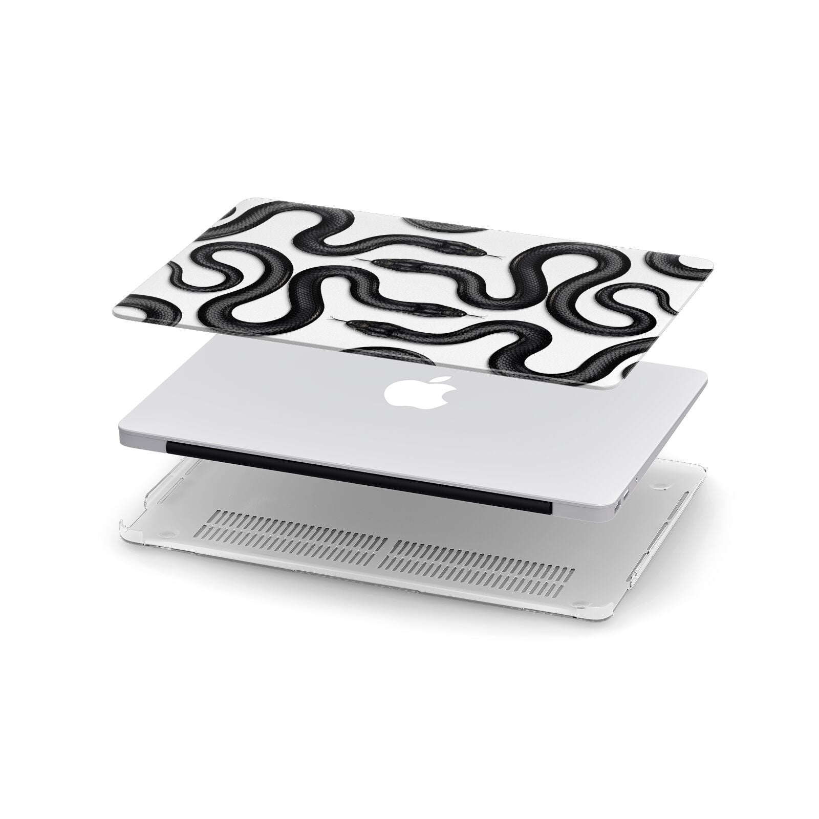 Snake Pattern Apple MacBook Case in Detail