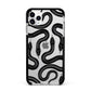 Snake Pattern Apple iPhone 11 Pro Max in Silver with Black Impact Case