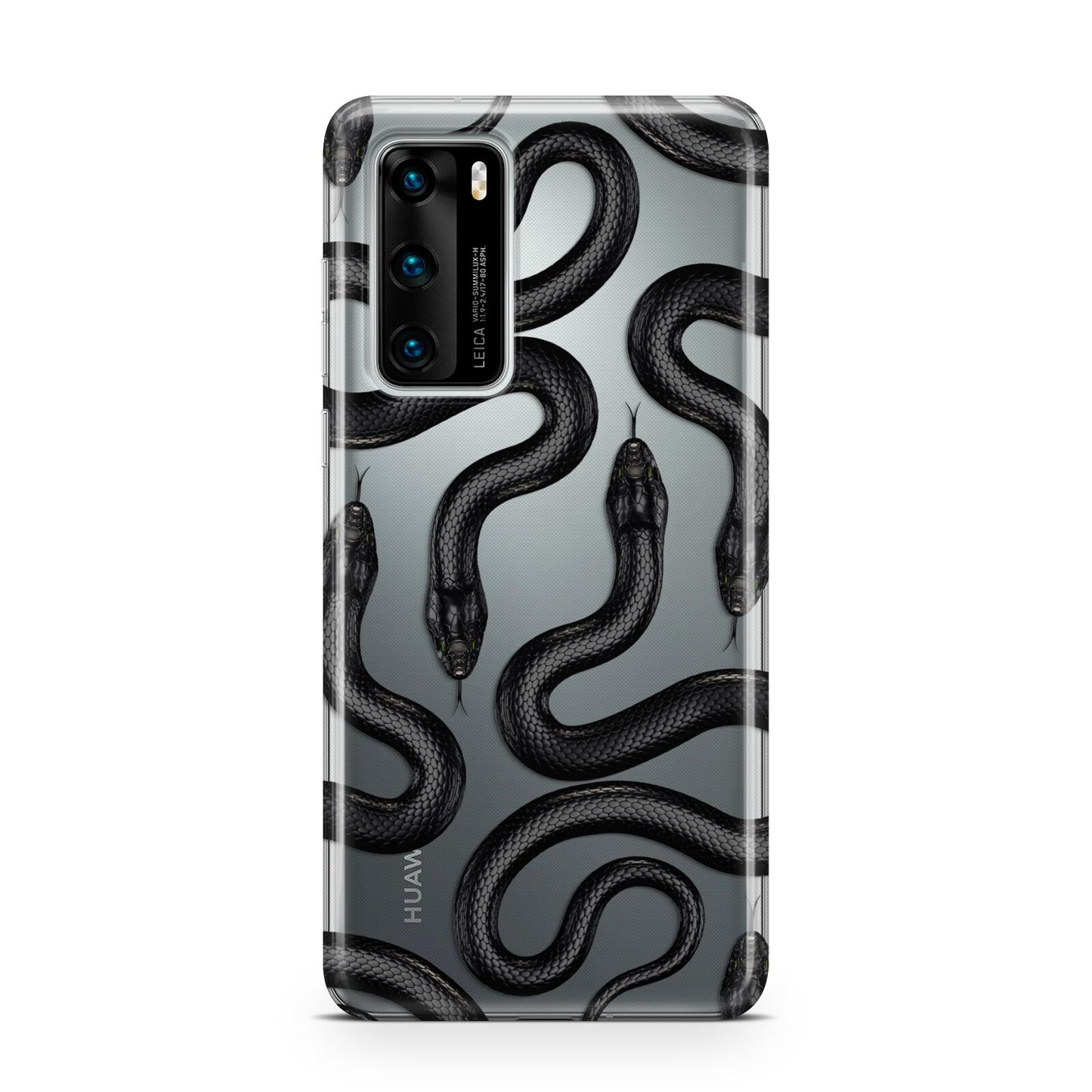 Snake Pattern Huawei P40 Phone Case