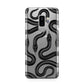 Snake Pattern Samsung Galaxy S9 Plus Case on Silver phone