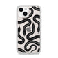 Snake Pattern iPhone 14 Clear Tough Case Starlight