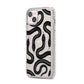 Snake Pattern iPhone 14 Plus Glitter Tough Case Starlight Angled Image