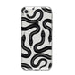 Snake Pattern iPhone 8 Bumper Case on Silver iPhone
