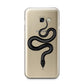 Snake Samsung Galaxy A3 2017 Case on gold phone