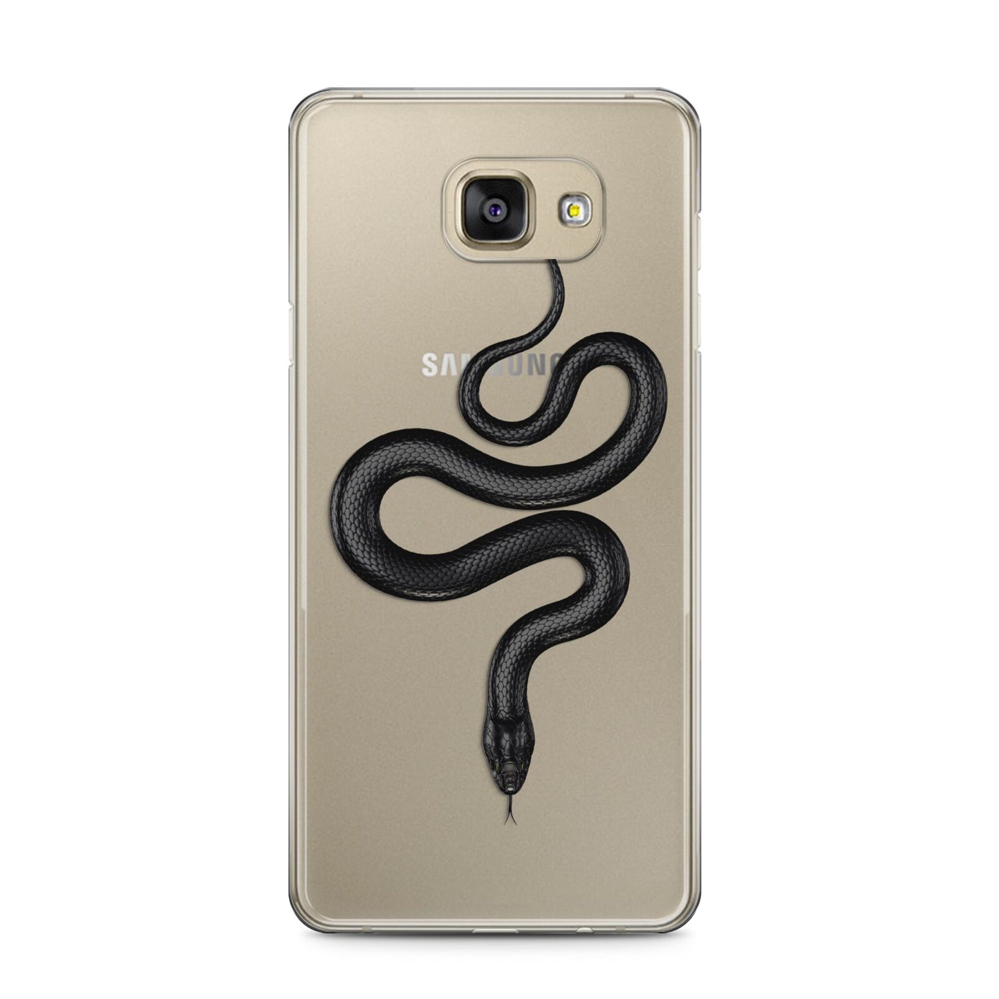 Snake Samsung Galaxy A5 2016 Case on gold phone