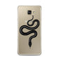 Snake Samsung Galaxy A7 2016 Case on gold phone