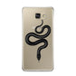 Snake Samsung Galaxy A9 2016 Case on gold phone