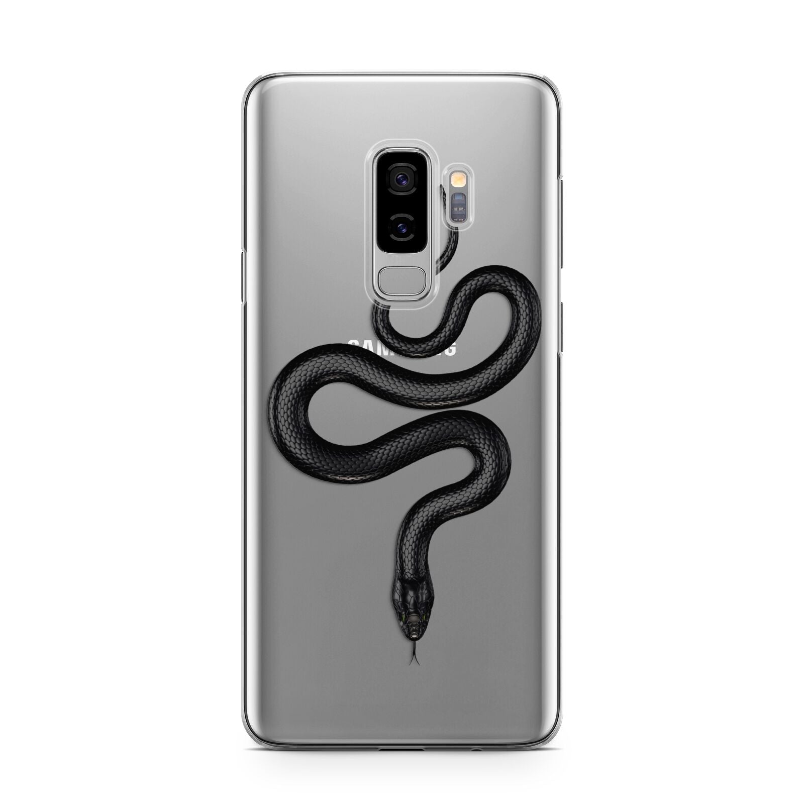 Snake Samsung Galaxy S9 Plus Case on Silver phone