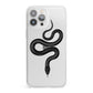 Snake iPhone 13 Pro Max Clear Bumper Case