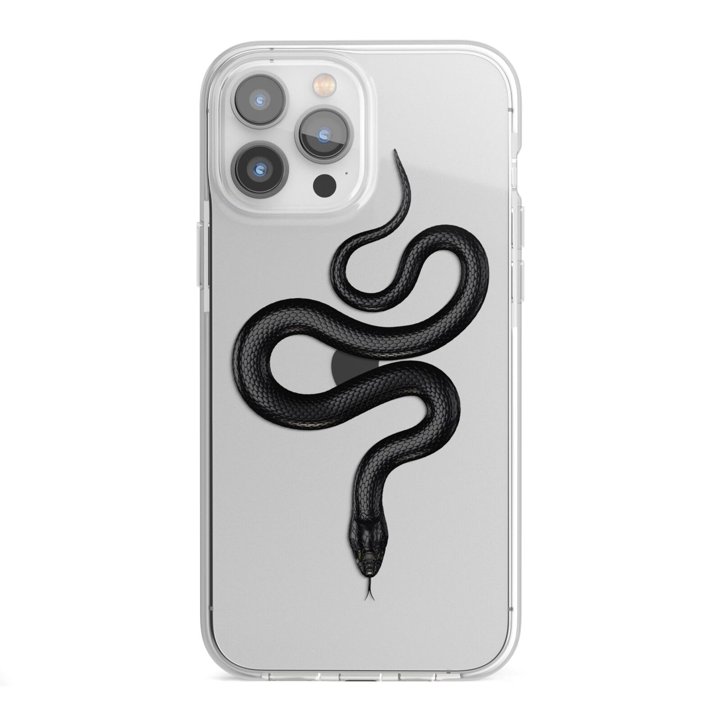 Snake iPhone 13 Pro Max TPU Impact Case with White Edges