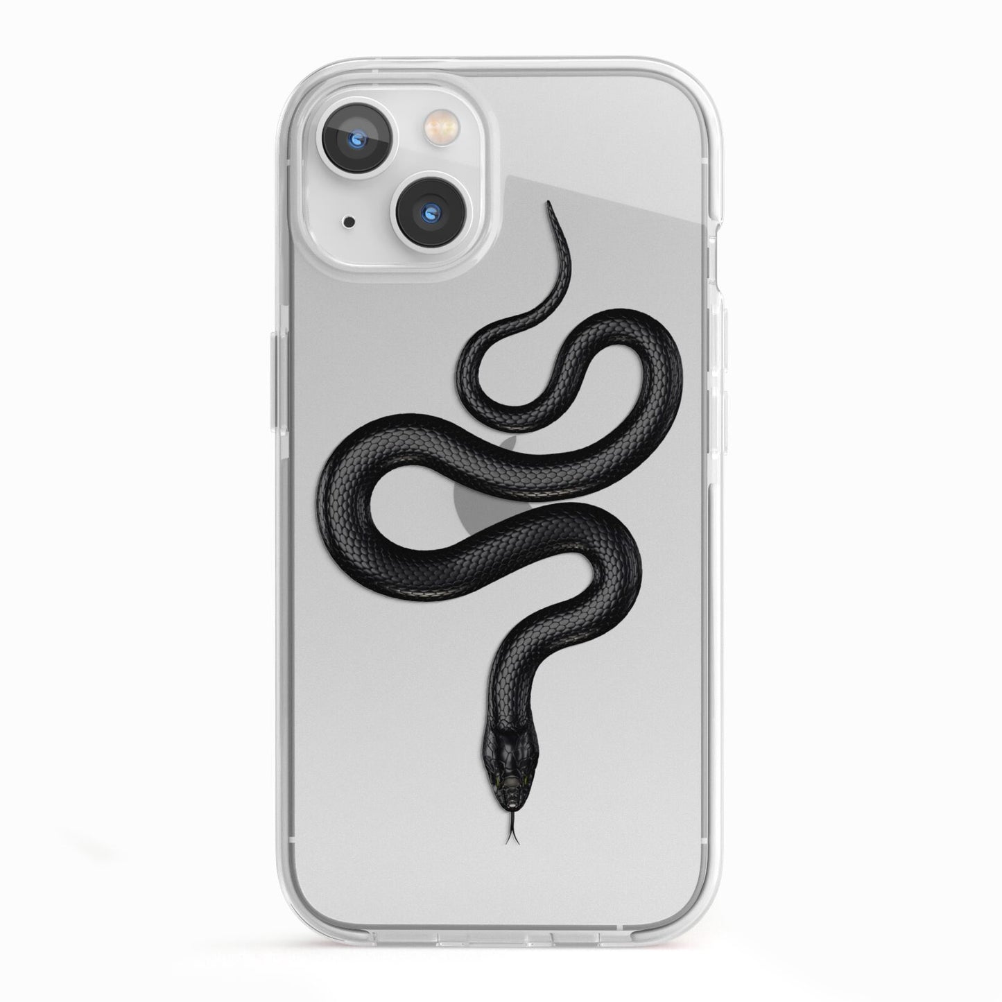 Snake iPhone 13 TPU Impact Case with White Edges
