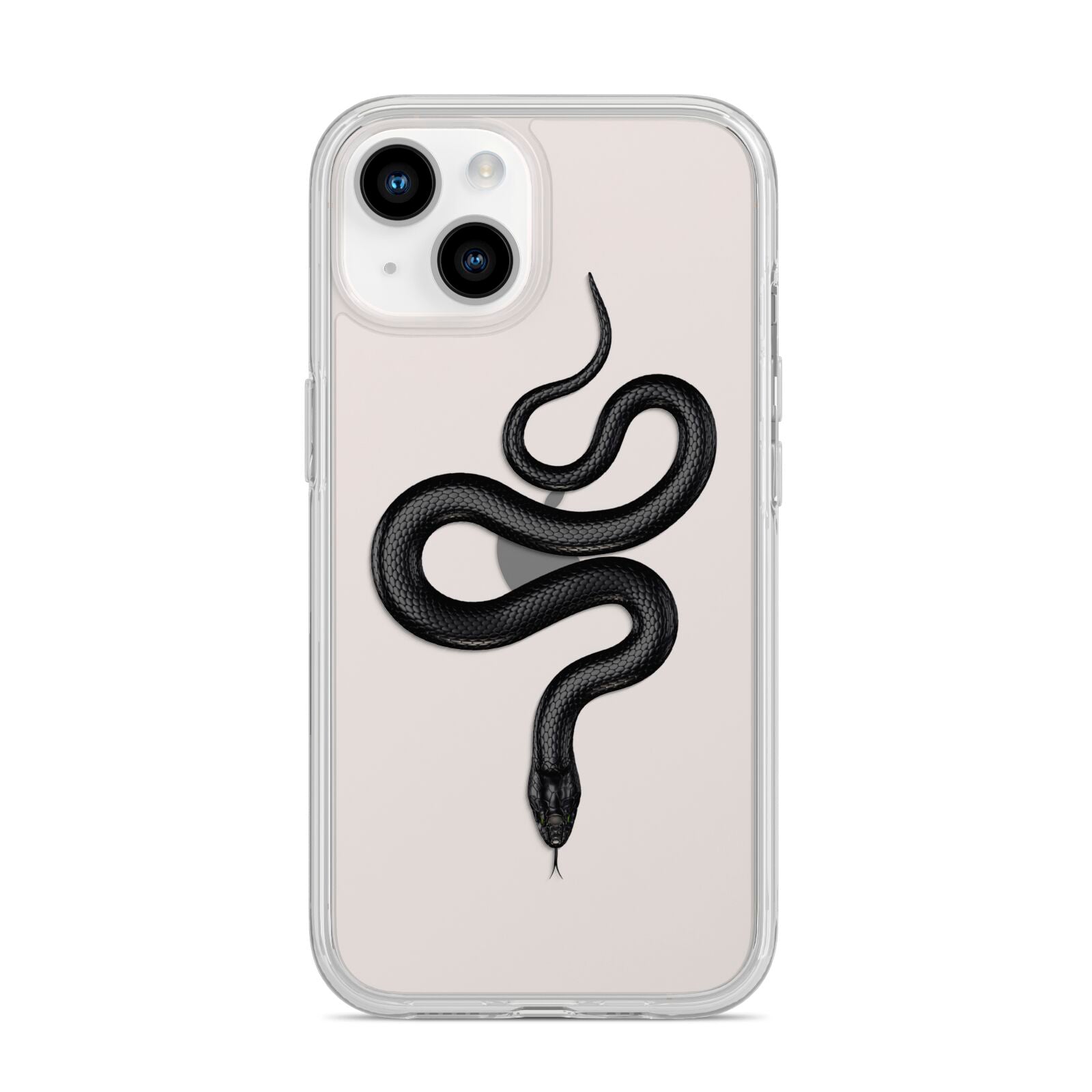 Snake iPhone 14 Clear Tough Case Starlight