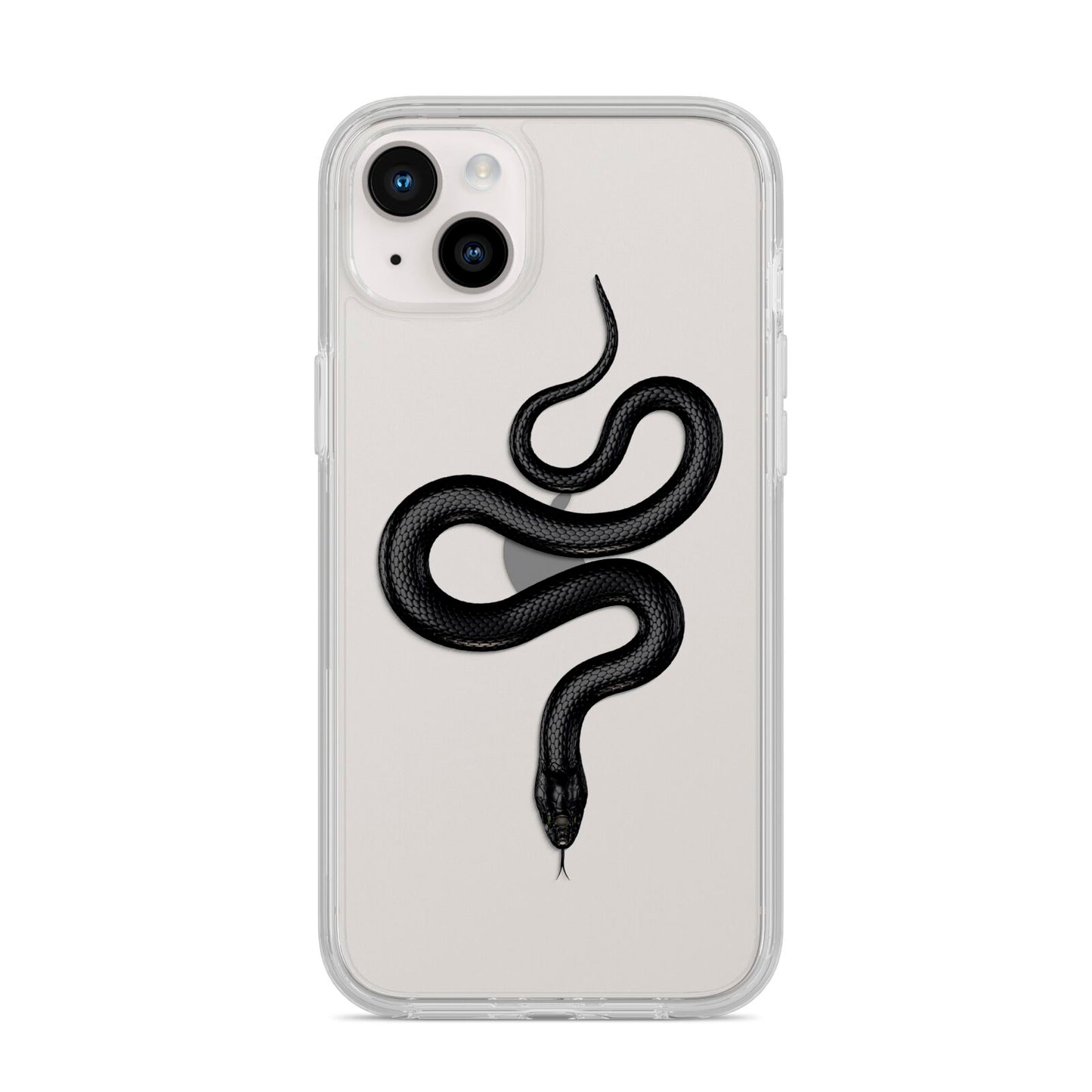 Snake iPhone 14 Plus Clear Tough Case Starlight