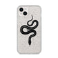 Snake iPhone 14 Plus Glitter Tough Case Starlight