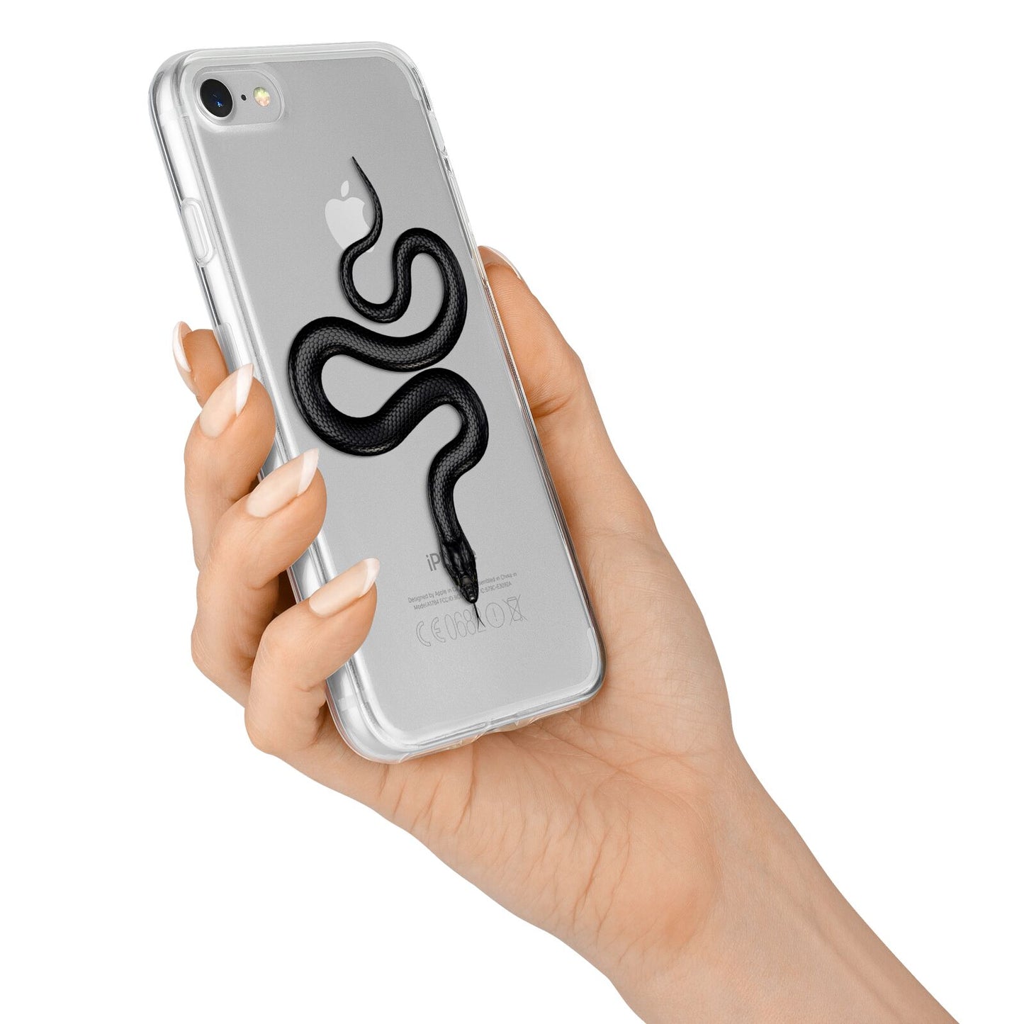 Snake iPhone 7 Bumper Case on Silver iPhone Alternative Image