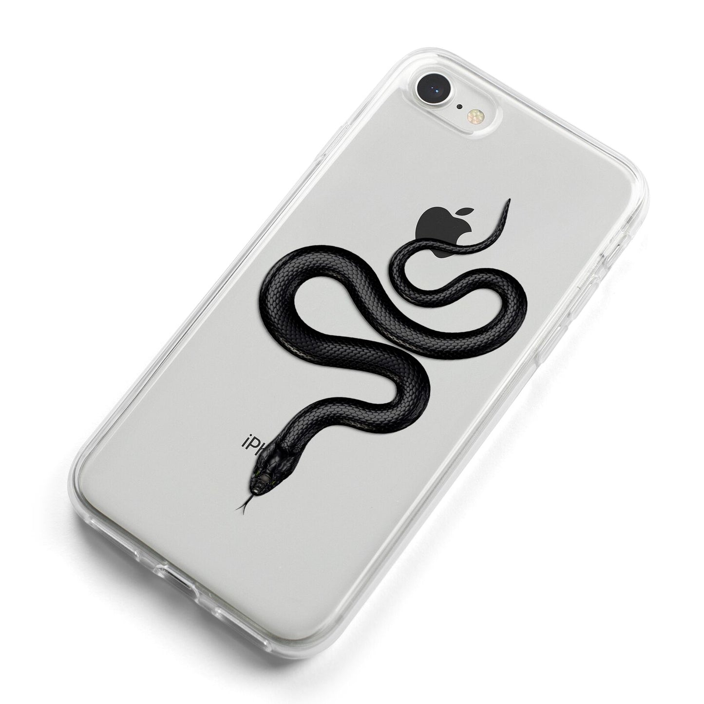 Snake iPhone 8 Bumper Case on Silver iPhone Alternative Image