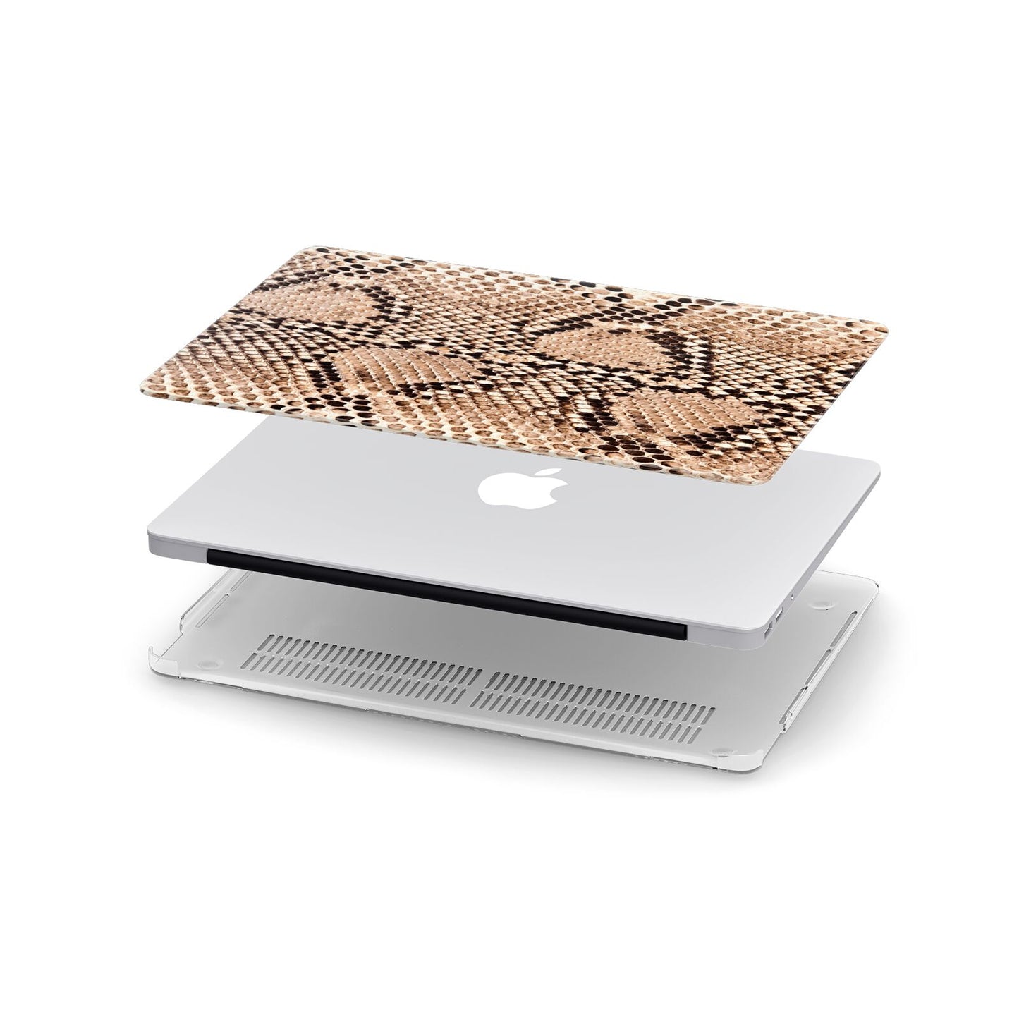 Snakeskin Apple MacBook Case in Detail