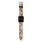 Snakeskin Apple Watch Strap with Silver Hardware