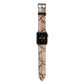 Snakeskin Apple Watch Strap with Space Grey Hardware