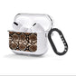 Snakeskin Pattern AirPods Clear Case 3rd Gen Side Image