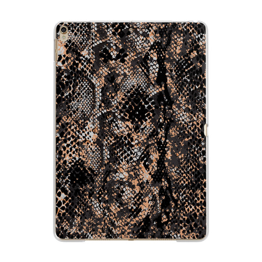 Snakeskin Print Apple iPad Gold Case