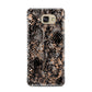 Snakeskin Print Samsung Galaxy A7 2016 Case on gold phone
