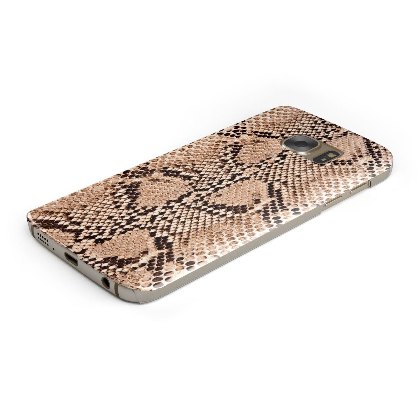 Snakeskin Samsung Galaxy Case Bottom Cutout