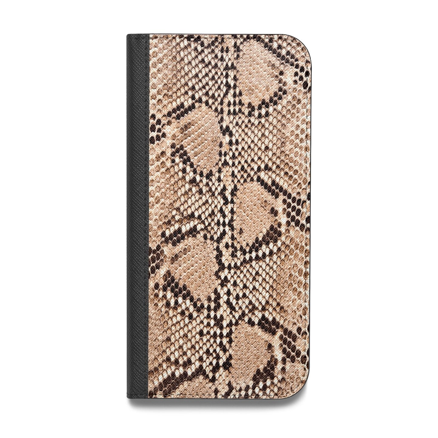 Snakeskin Vegan Leather Flip Samsung Case